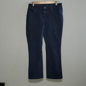 Ann Taylor LOFT jeans women's size 6 petite 6P blue curvy sexy boot